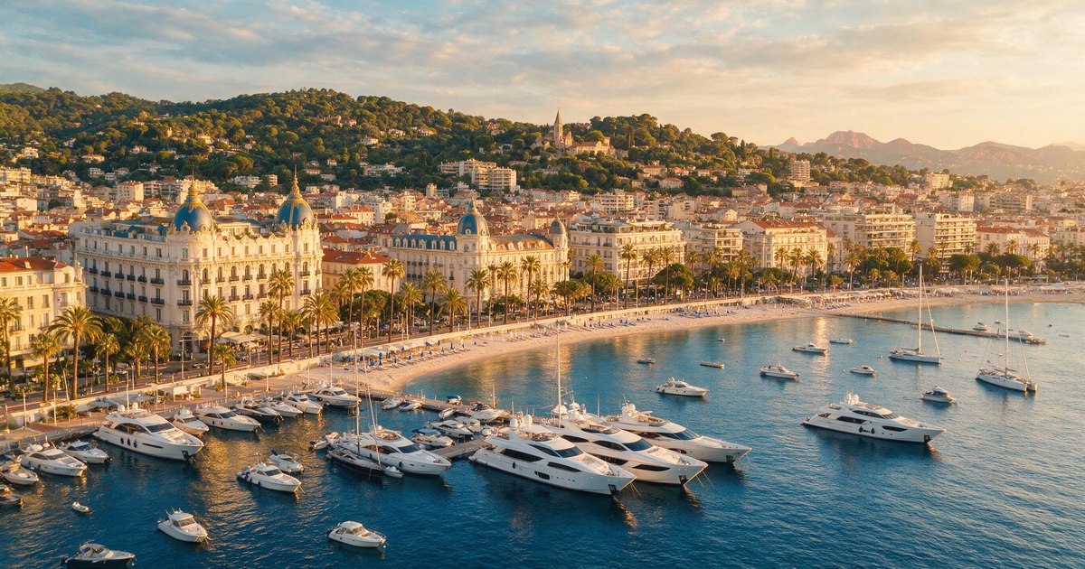 Cannes ter illustratie