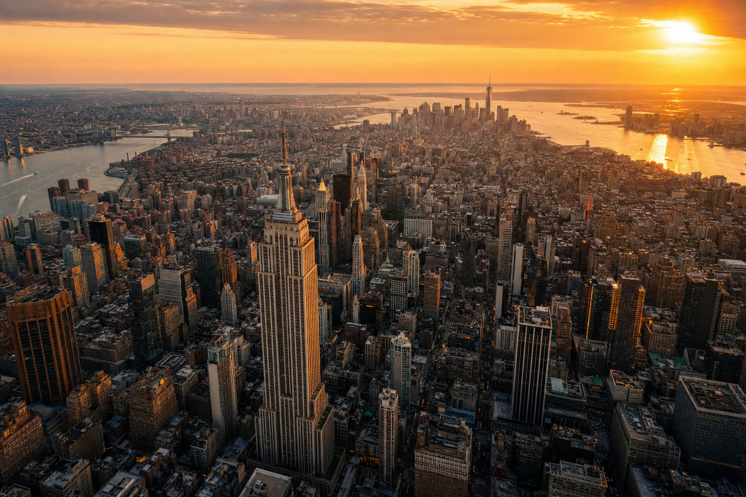 New York ter illustratie